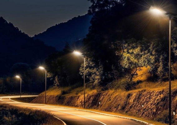 Solar Street Light for Rural Road
