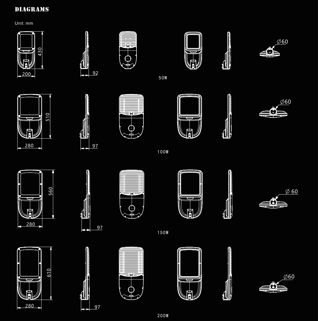 IP67 Road Lamp