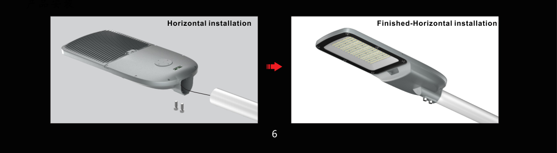 Pole Mounting Street Light 