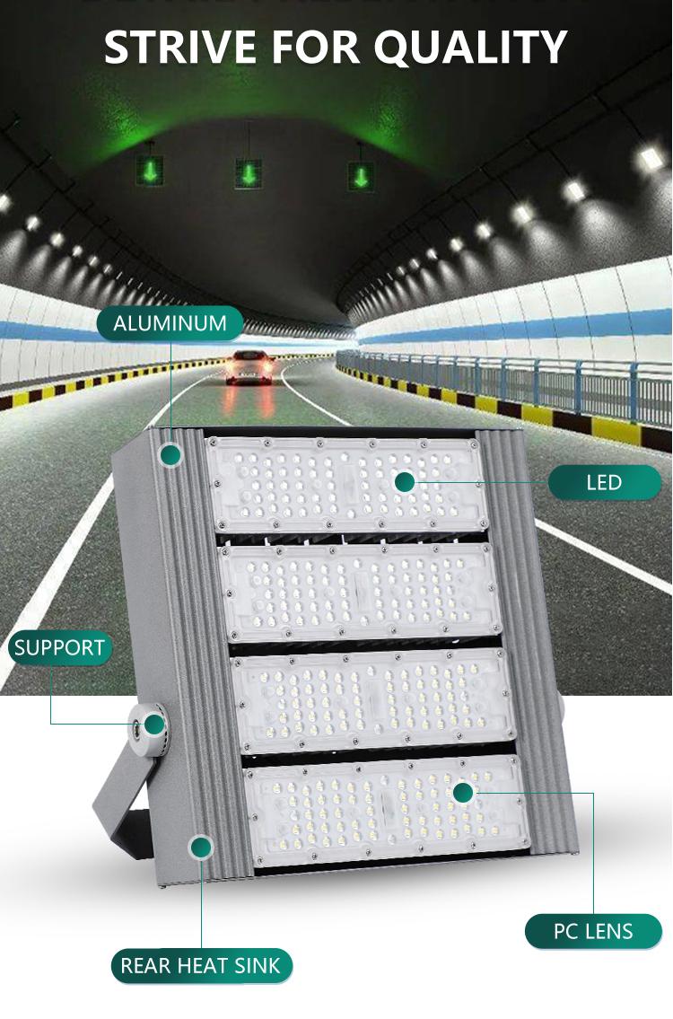 100W LED Tunnel Light
