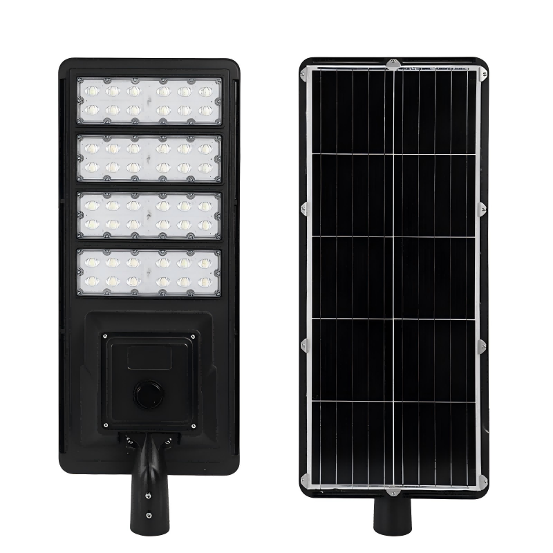 Integrated solar street light
