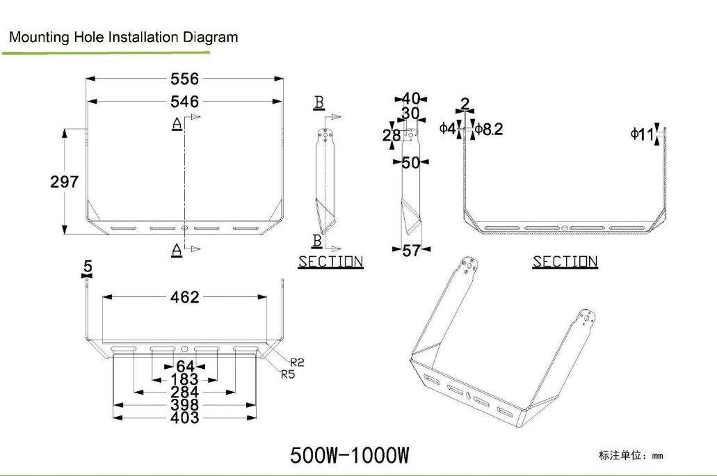 Modular LED High Pole Light