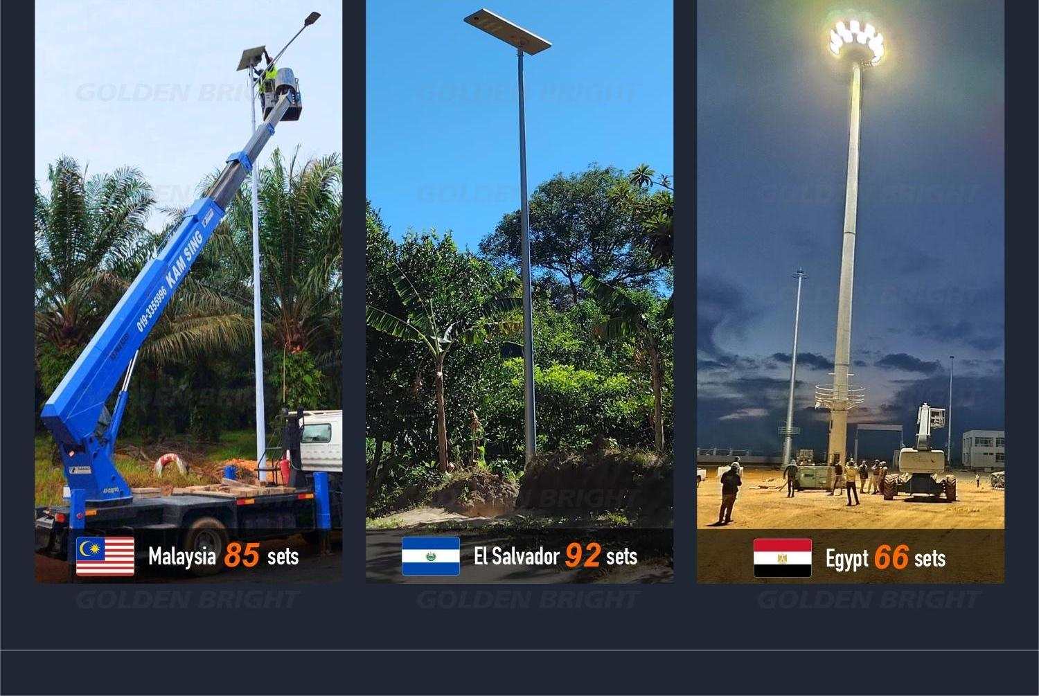 IP65 waterproof stadium high mast lamp