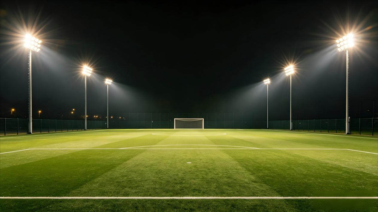 11-a-Side Football Pitch Professional Lighting Design Solution