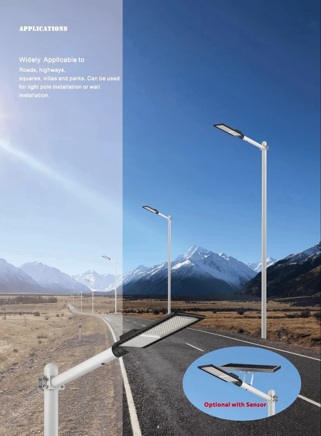 WG lamp roadside installation WG lamp roadside installation