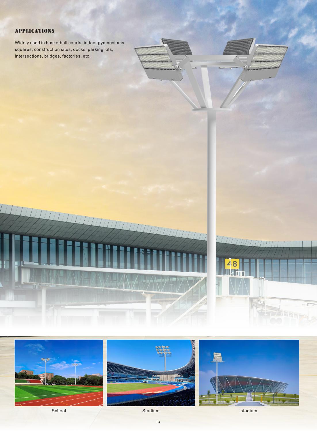 100W-1000W High Power IP65 LED Flood Lamp for Tunnel & Factory 100W-1000W High Power IP65 LED Flood Lamp for Tunnel & Factory