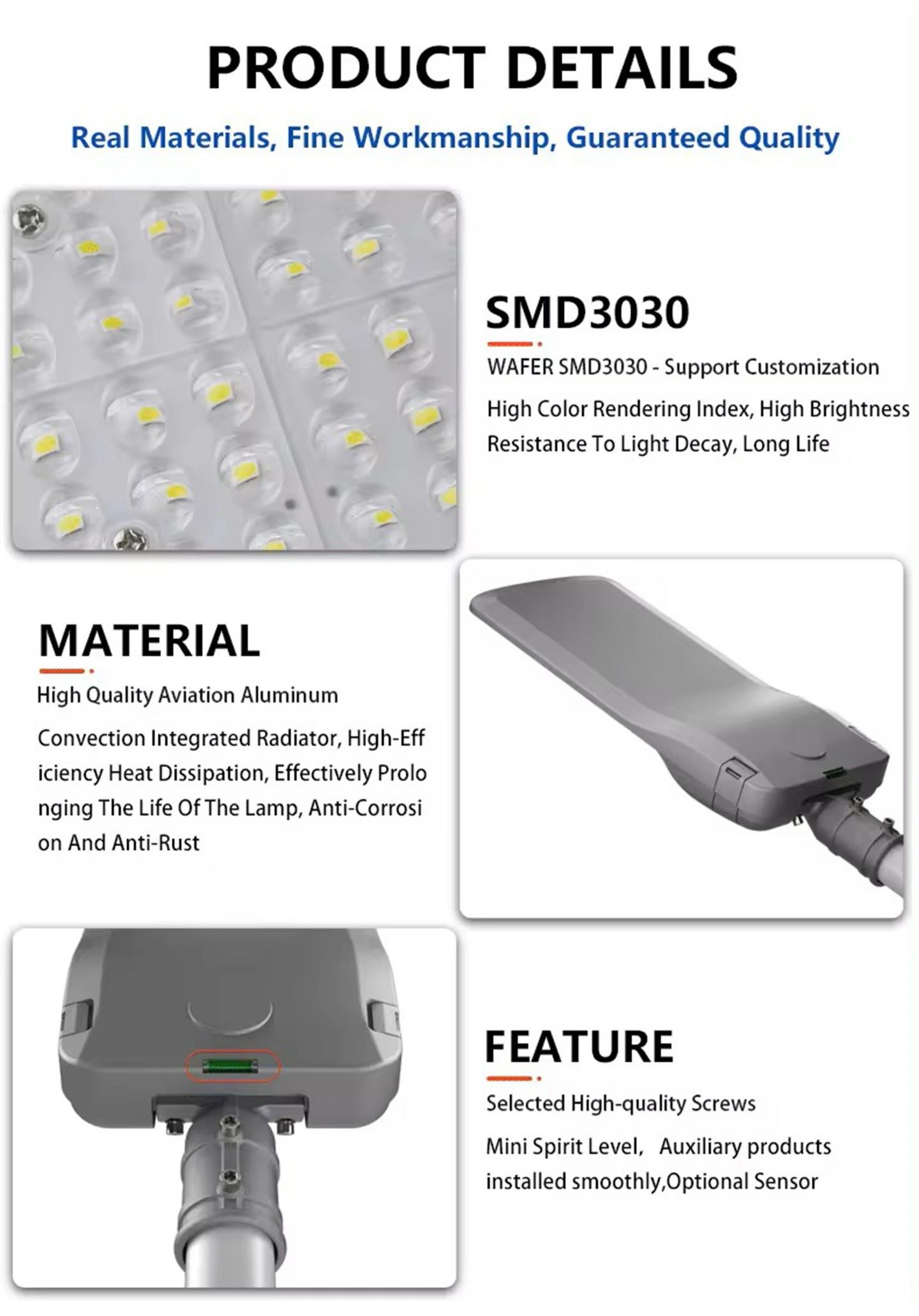 TEL Street Light with 5 Years Full Factory Warranty TEL Street Light with 5 Years Full Factory Warranty