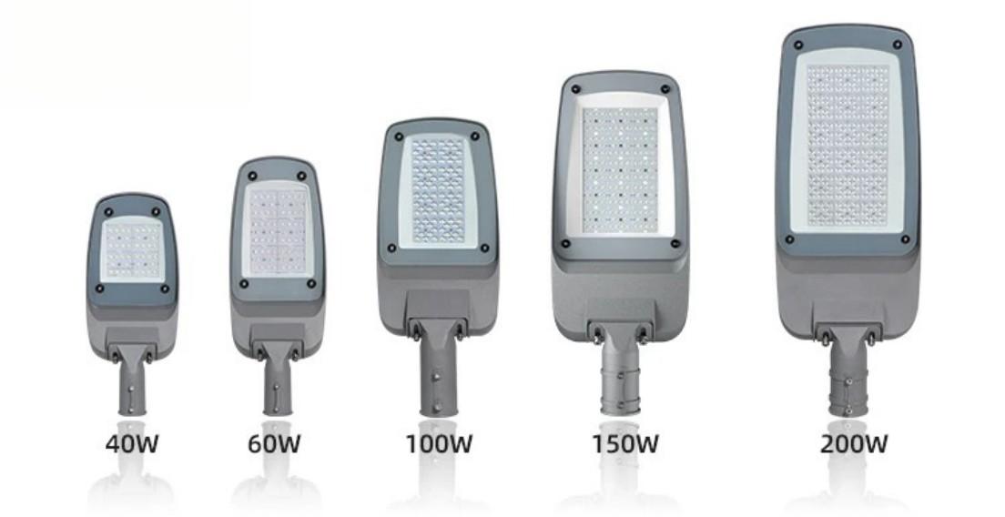 Multi-power YS LED street lamp 40W/60W/100W/150W/200W overall appearance Multi-power YS LED street lamp 40W/60W/100W/150W/200W overall appearance