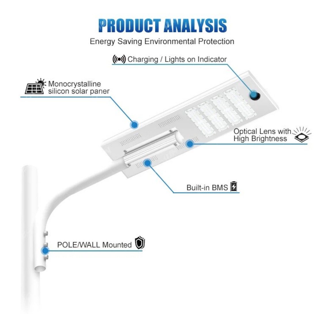 Complete XCPB integrated solar street light series 40W 50W 60W 80W 100W outdoor solar lamp Complete XCPB integrated solar street light series 40W 50W 60W 80W 100W outdoor solar lamp