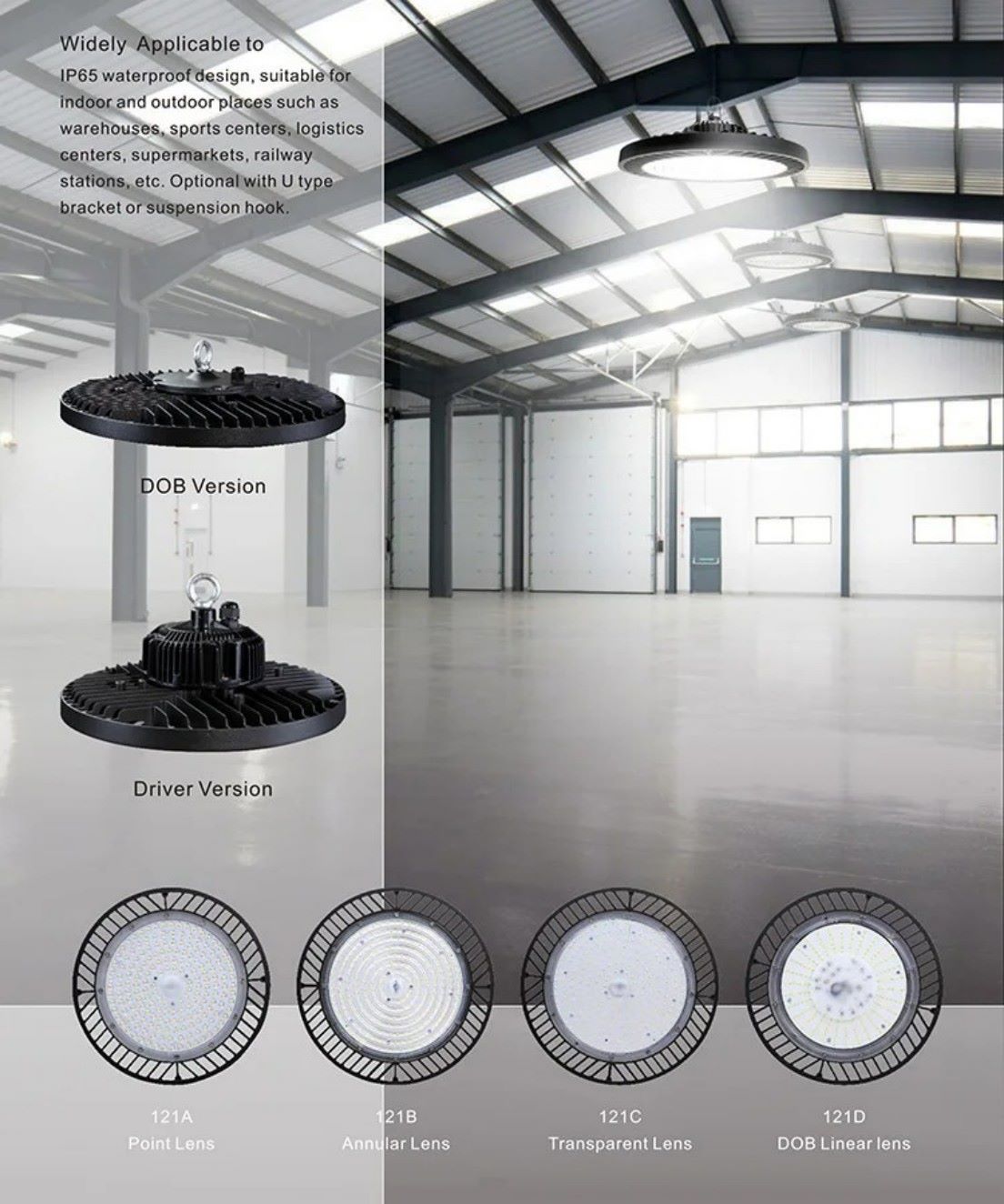 Industrial UFO LED High Bay Light For Warehouse Factory Industrial UFO LED High Bay Light For Warehouse Factory