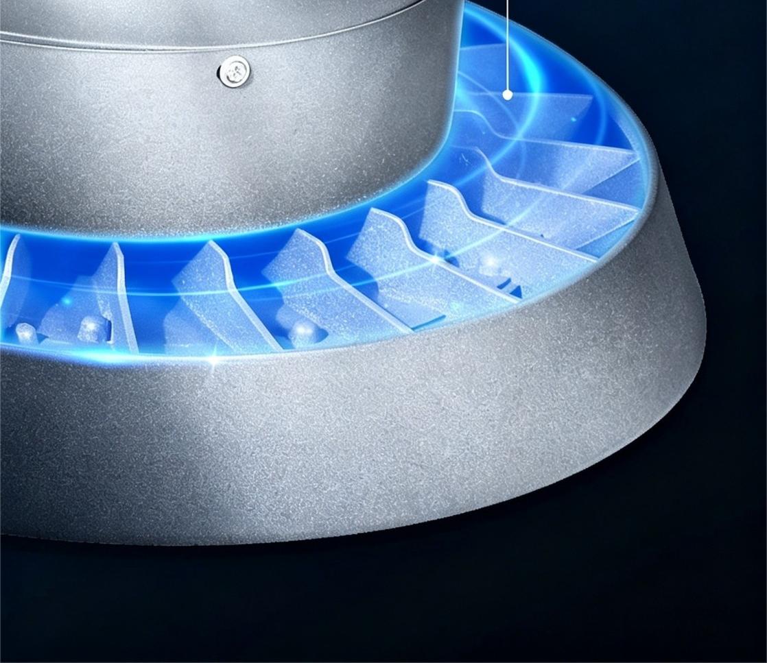 Low Glare UFO High Bay Light Die-cast Aluminum Industrial Lamp Low Glare UFO High Bay Light Die-cast Aluminum Industrial Lamp