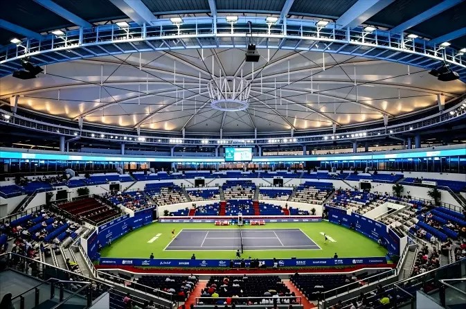 #Tennis Court Lighting Layout Solution