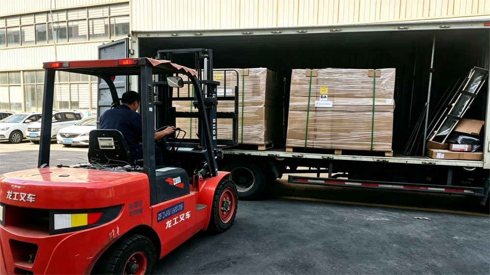 Street lamp delivery