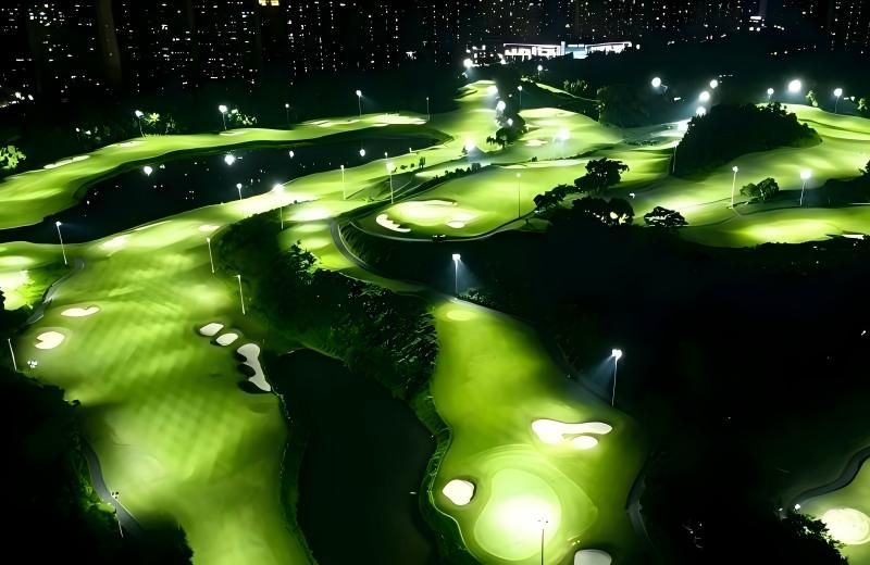 Dubai 18-Hole Championship Golf Course Lighting Turnkey Project Case