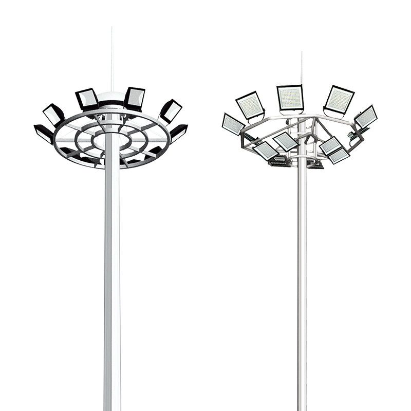 Custom Height 15m-30m Solar Powered LED High Mast Light