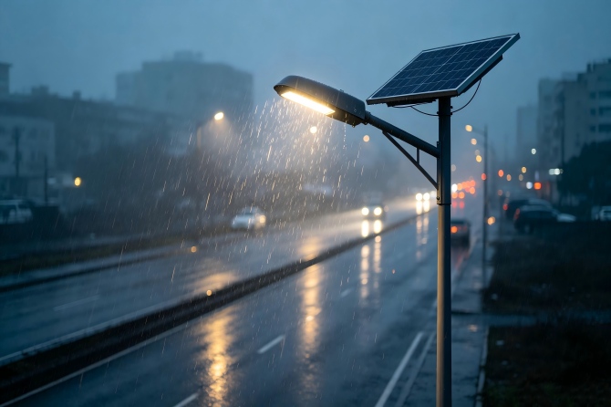 How Many Rainy Days Can a Solar Street Light Last - The Science of Matching Battery Capacity and Solar Panels