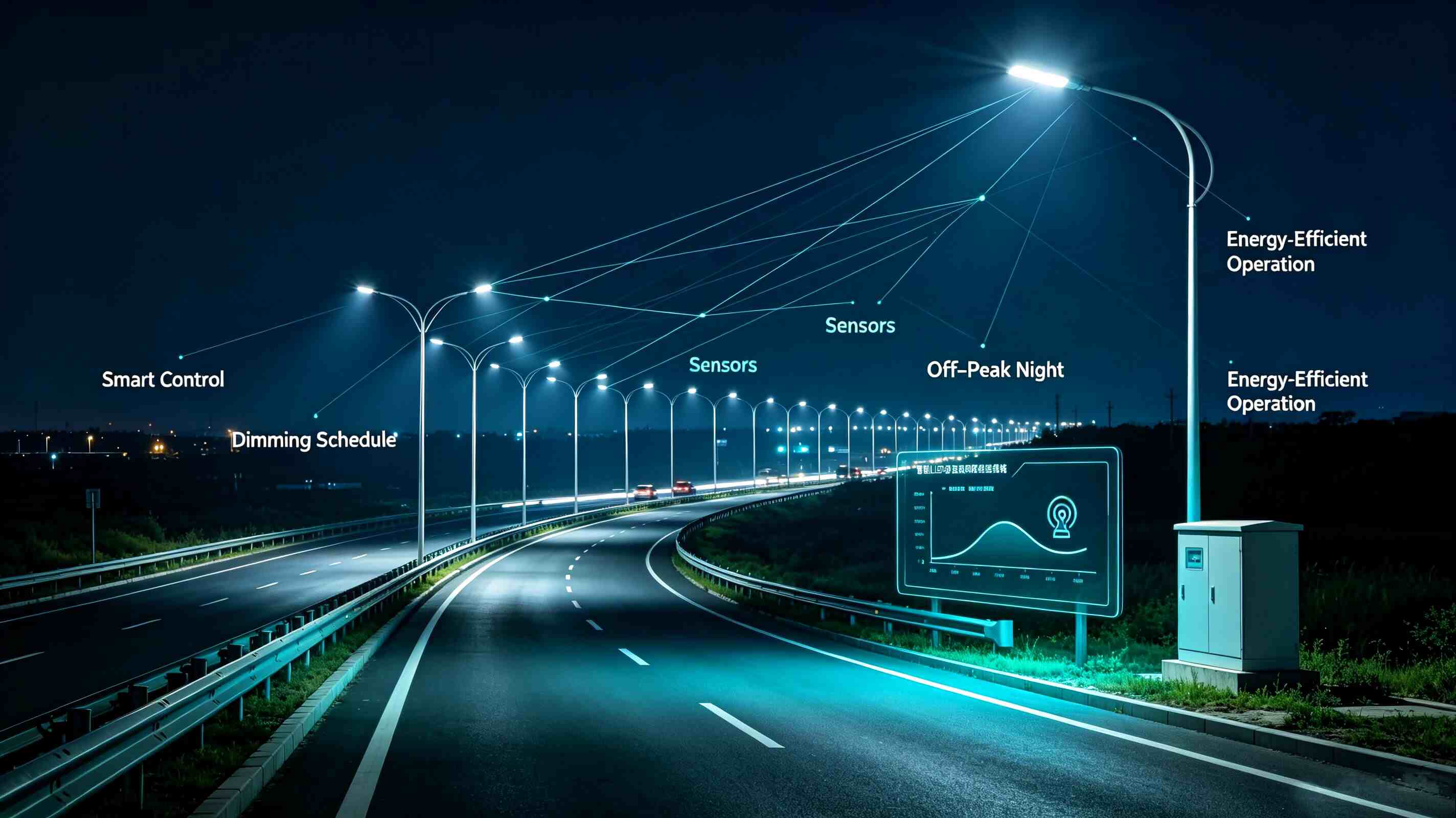 Smart Illumination Over the Night Highway