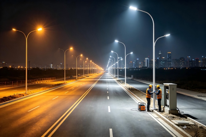 From High-Pressure Sodium Lamps to LED - How Much Electricity Can Road Lighting Energy-Saving Retrofits Actually Save